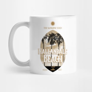 The Sunshine State Hallandale Beach, Florida Established 1927 Mug